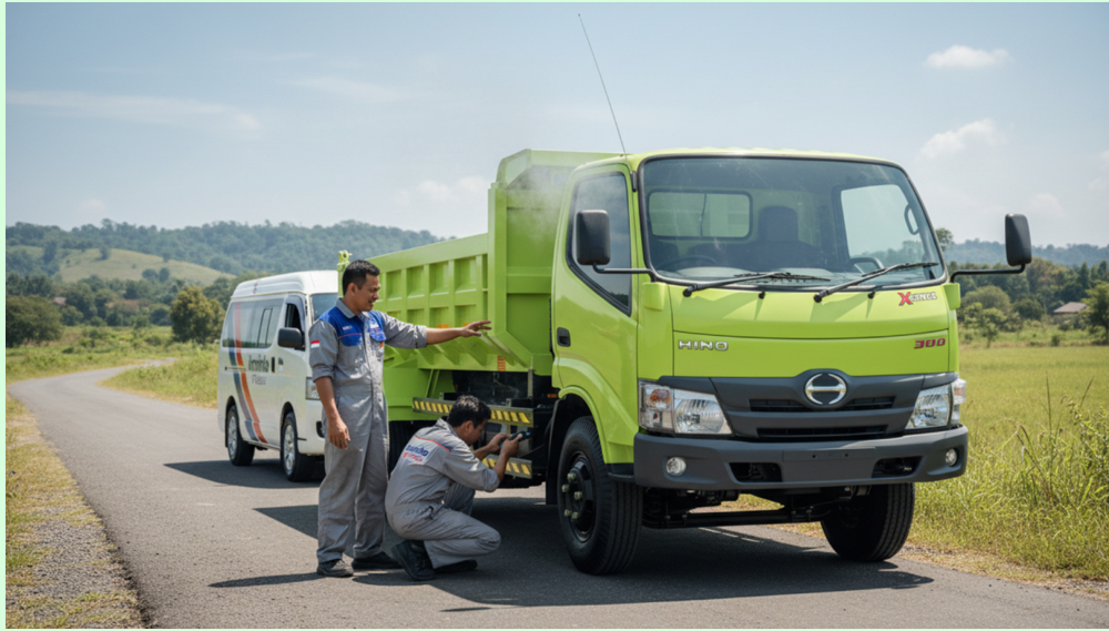 DEALER HINO TANGERANG | Truk Overheat di Jalan? Kenali Penyebab, Tanda, dan Solusi Profesionalnya